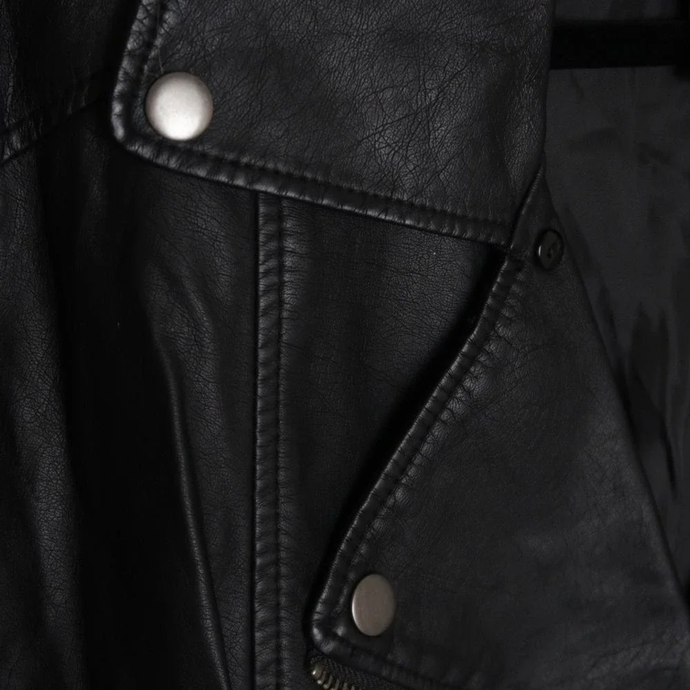 Forever 21‎ PLUS Size Faux Leather Moto Jacket Size 0X